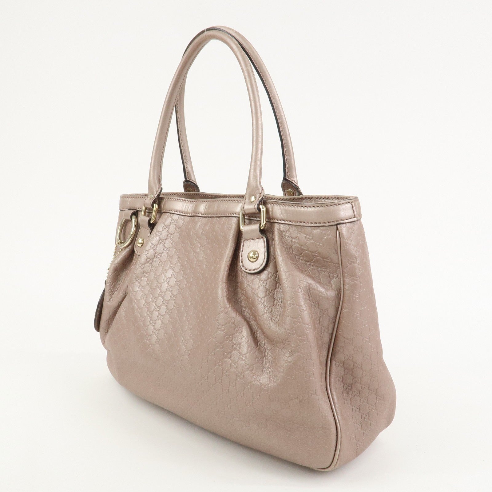 Gucci Shoulder Bag - Metallic Pink, Leather