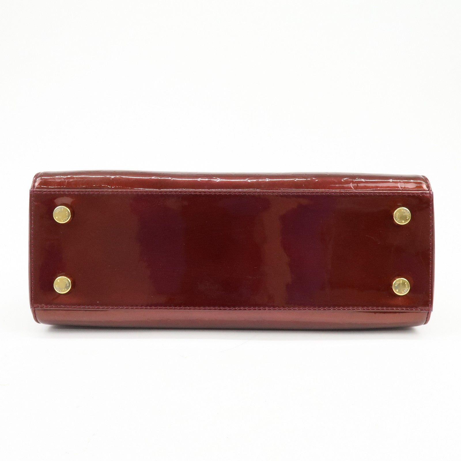 Louis Vuitton M91690 2Way Shoulder Bag - Rouge Fauve, Vernis Leather
