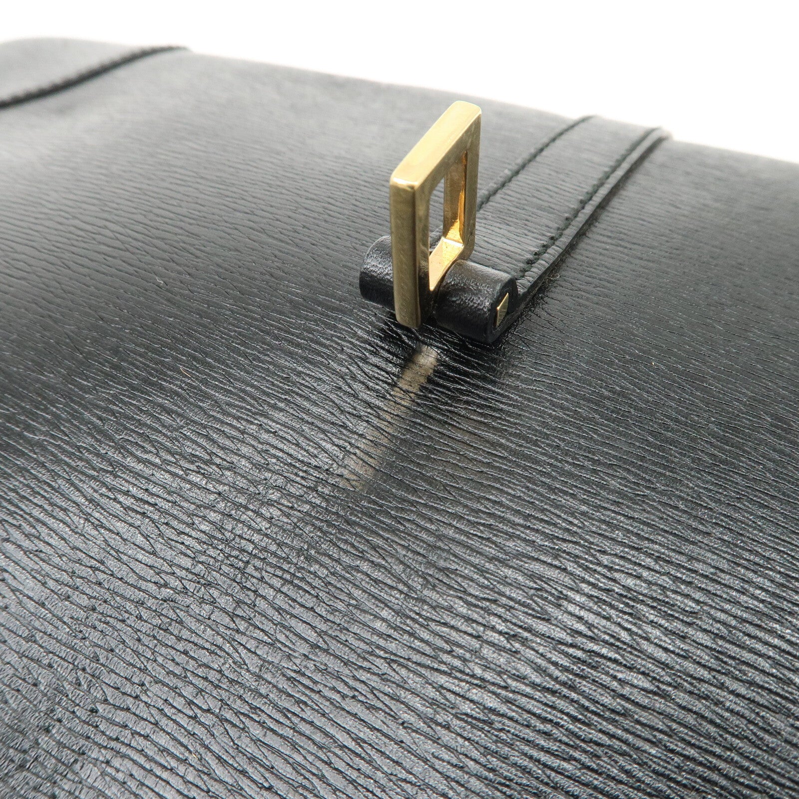 Gucci Bamboo Shoulder Bag - Black, Leather