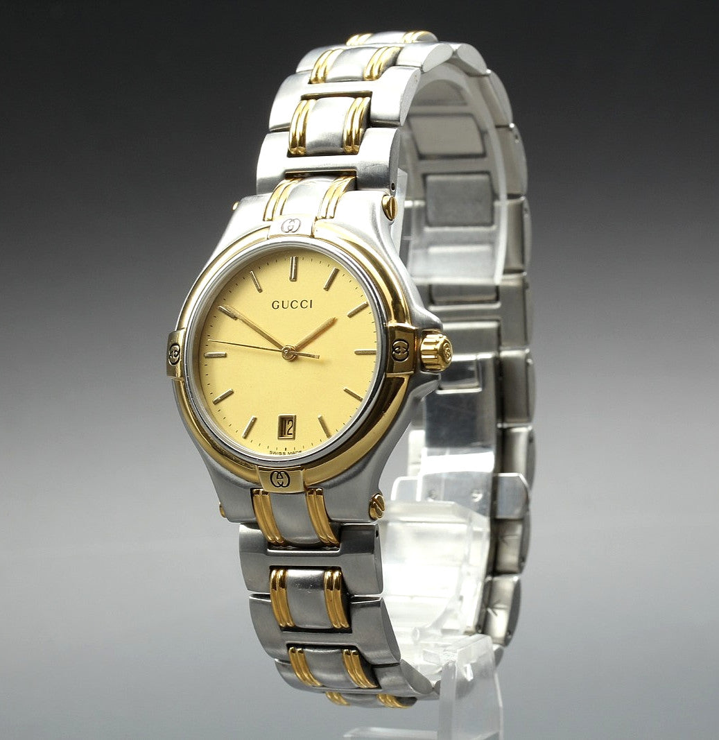 Gucci 9040M Watch - Ivory, Stainless Steel
