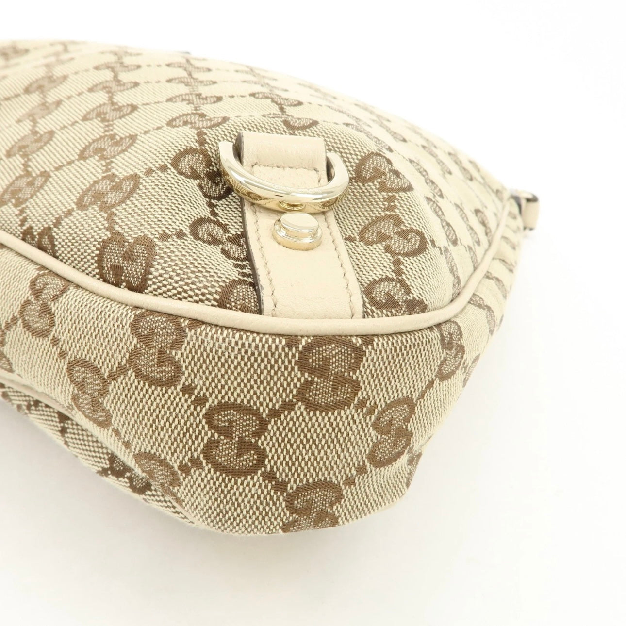 Gucci Abbey Shoulder Bag - Beige, Canvas