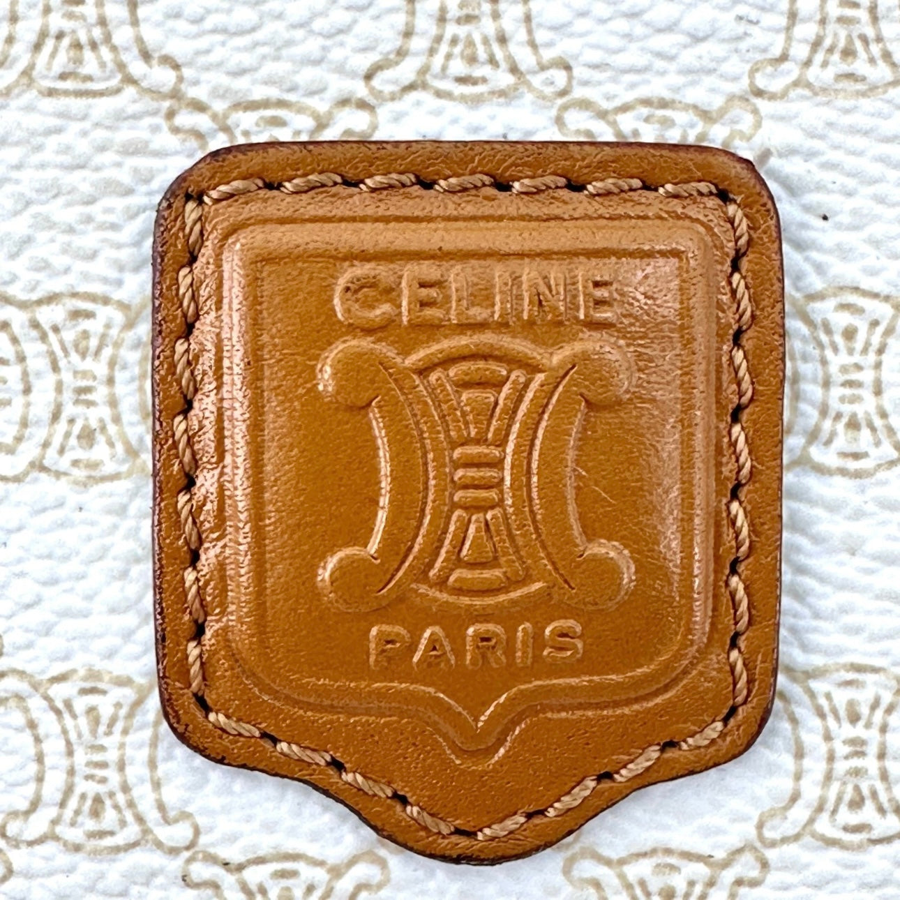 CELINE Macadam Clutch Bag