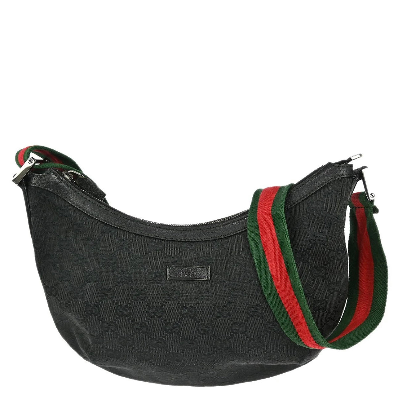 Gucci Shoulder Bag - Black, Canvas