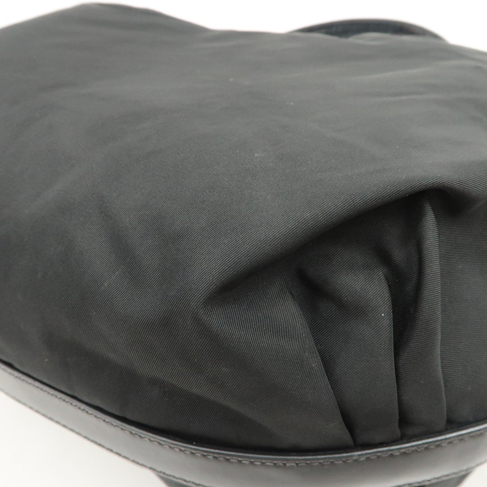 Prada Shoulder Bag - Black, Nylon, Leather