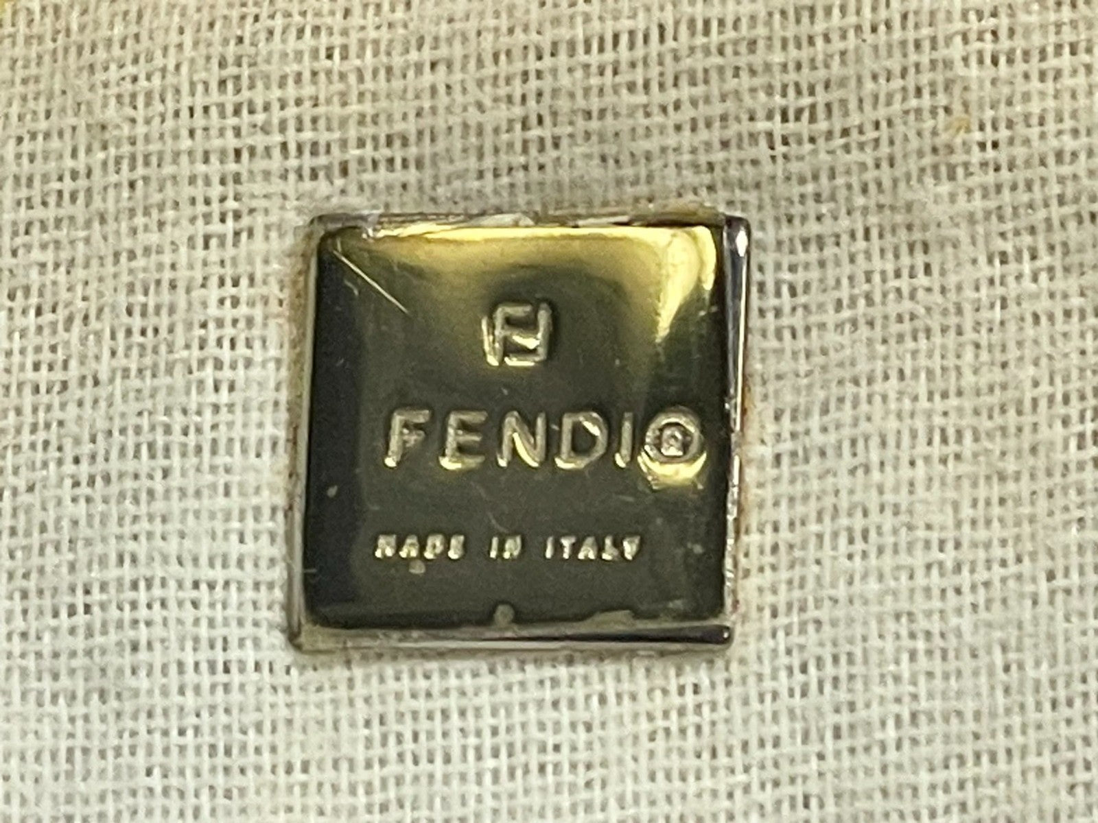 Fendi Zucca Handbag - Brown, Canvas Leather