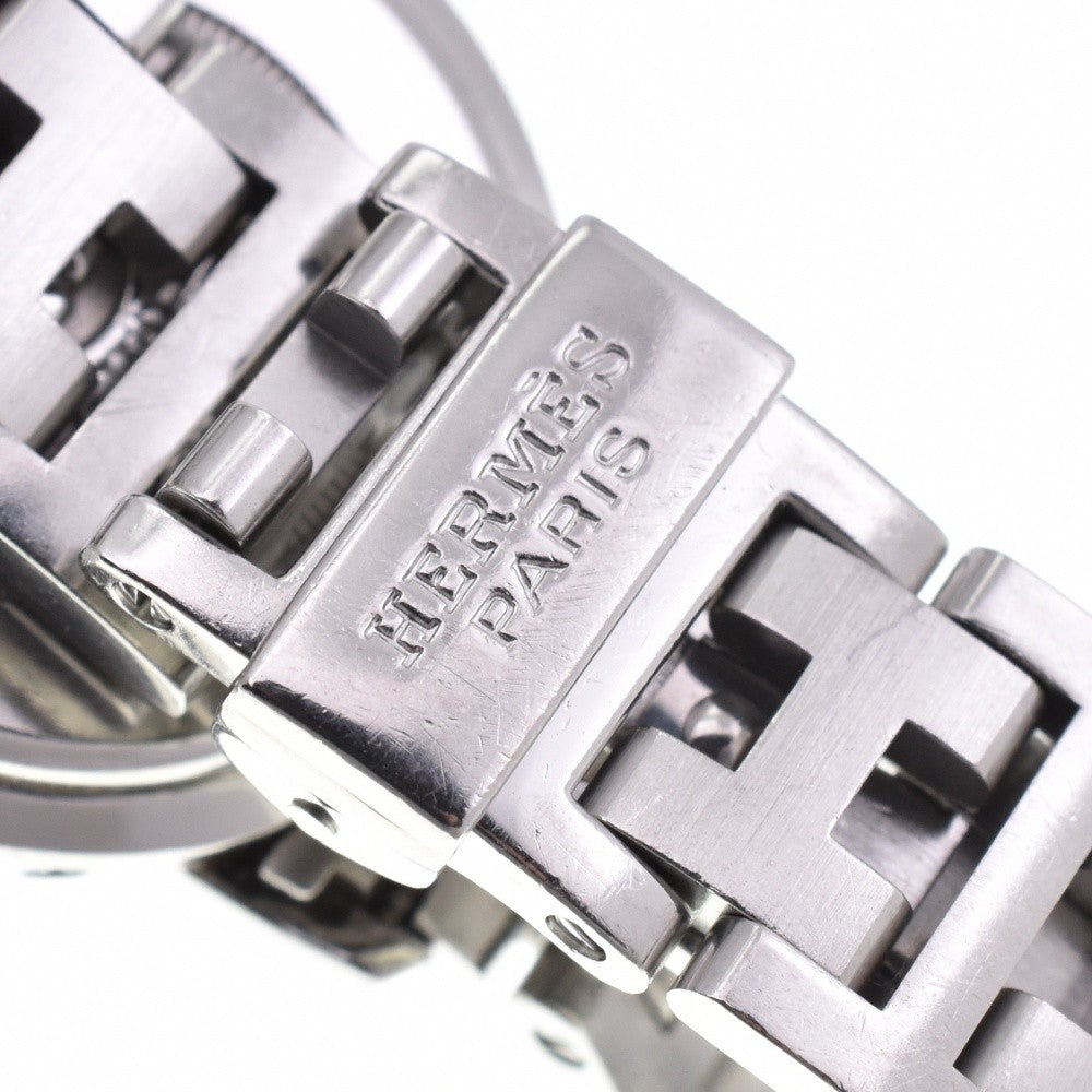 Hermès Clipper Date CL4.210 Watch - White, Stainless Steel