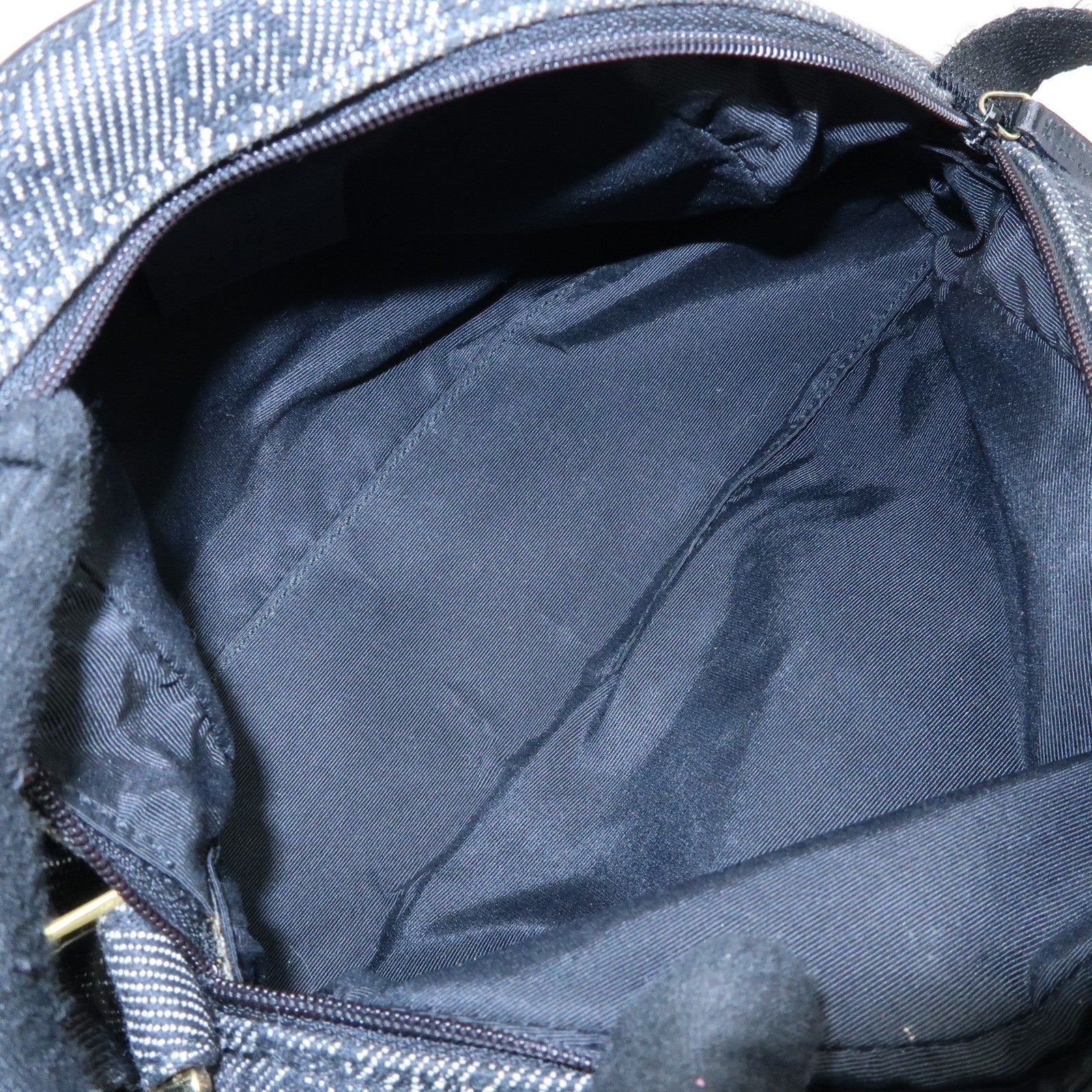 Gucci Shoulder Bag - Black, GG Denim and Leather
