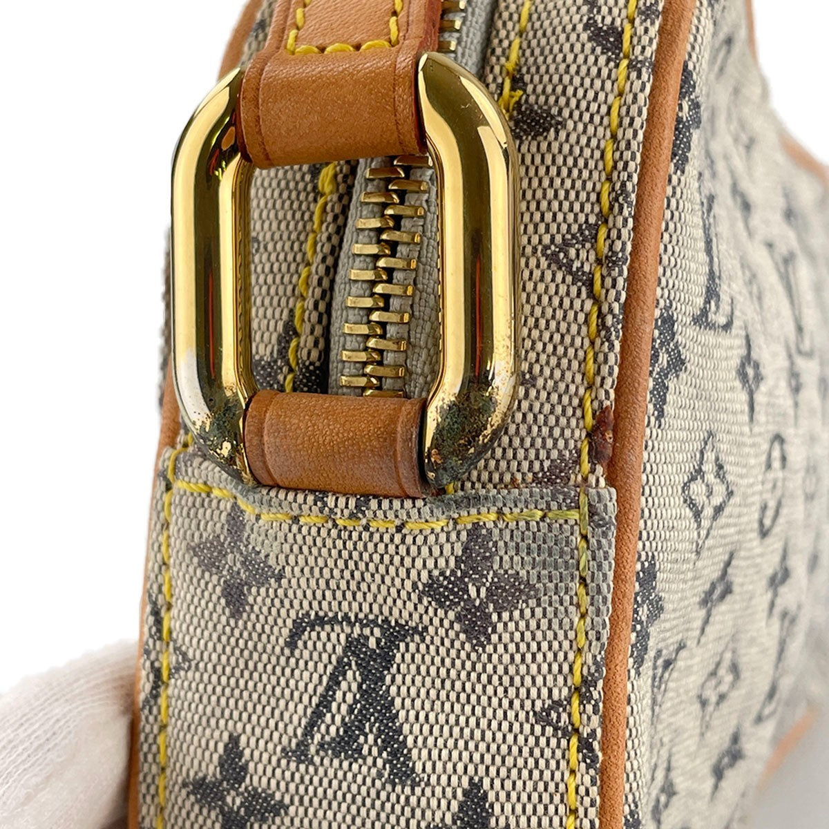Louis Vuitton Juliet MM Shoulder Bag - Blue, Canvas Fabric