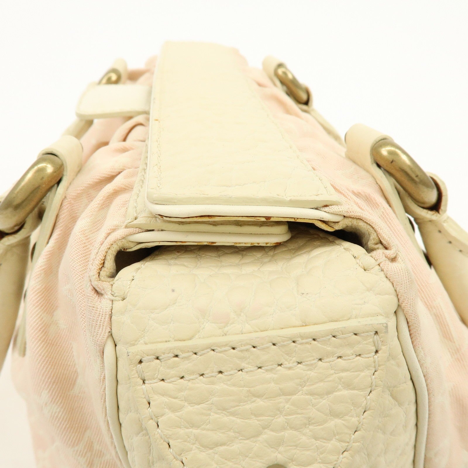 Louis Vuitton Monogram Mini Lin Trapez PM Handbag - Rose, Canvas