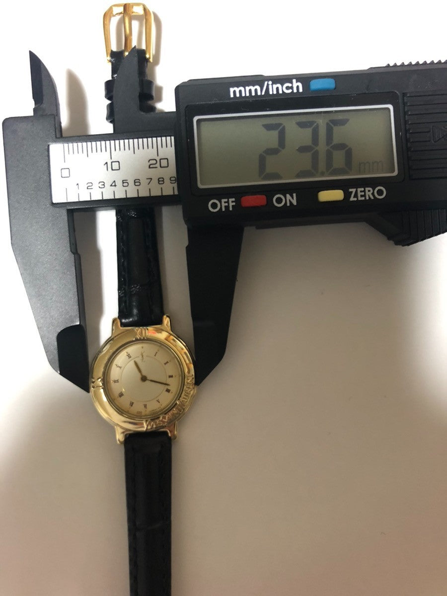 Yves Saint Laurent 2200-229789 Watch - White, Gold Quartz