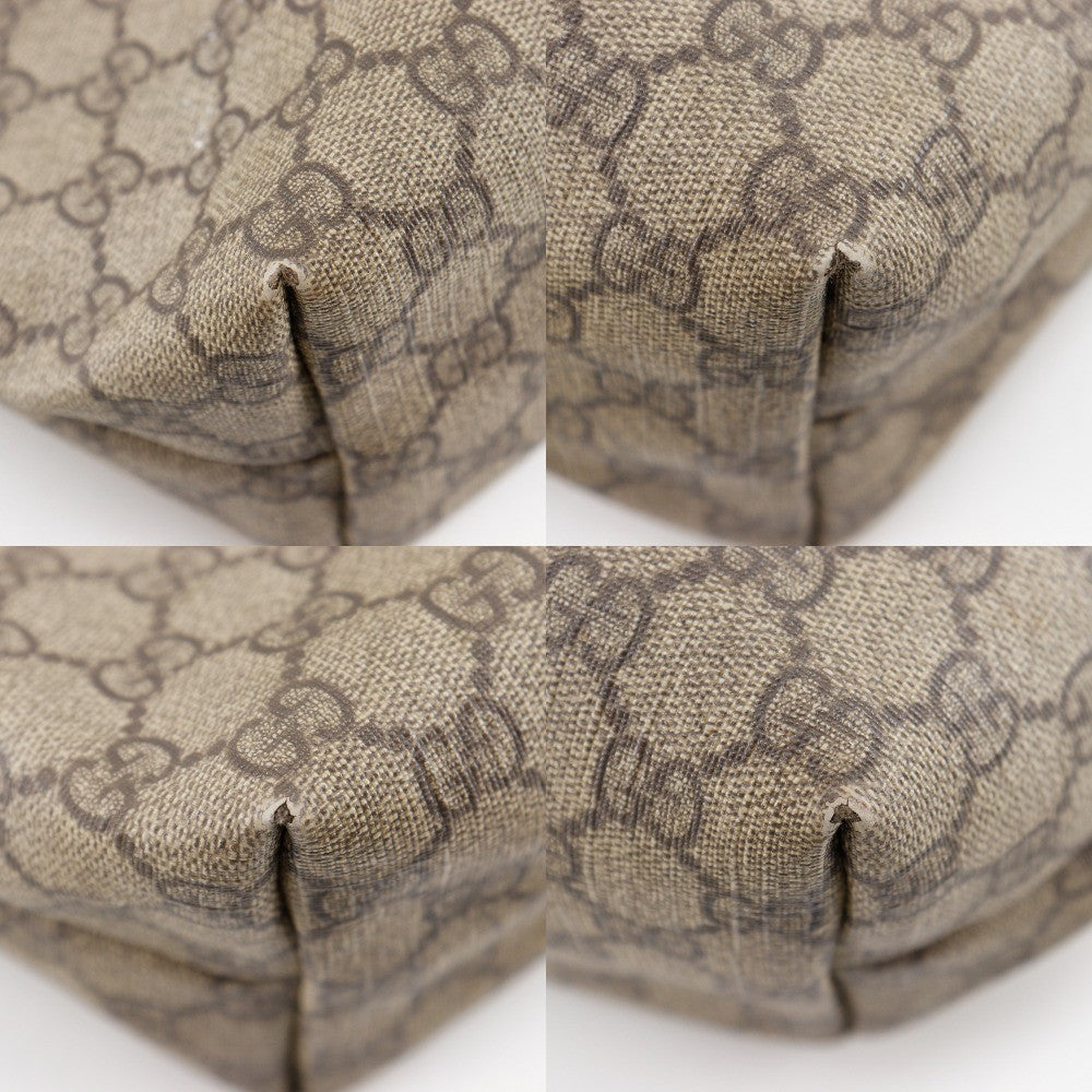 Gucci Sherry Line Tote Bag - Brown, GG Supreme Canvas