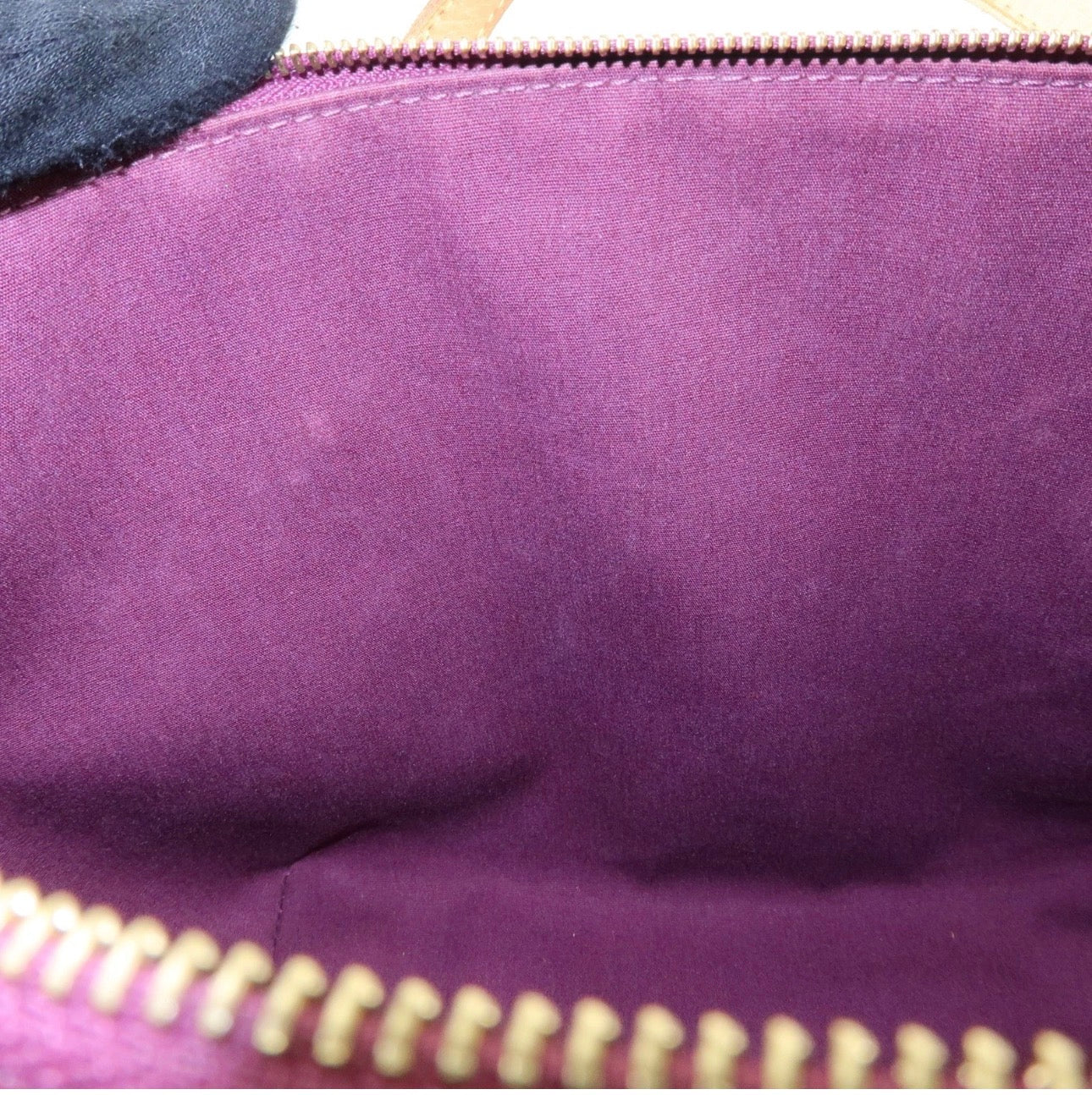 Louis Vuitton Monogram Vernis Bellevue PM Hand Bag Violet