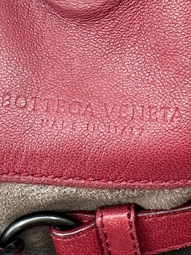 Intrecciato Campana Leather Shoulder Bag