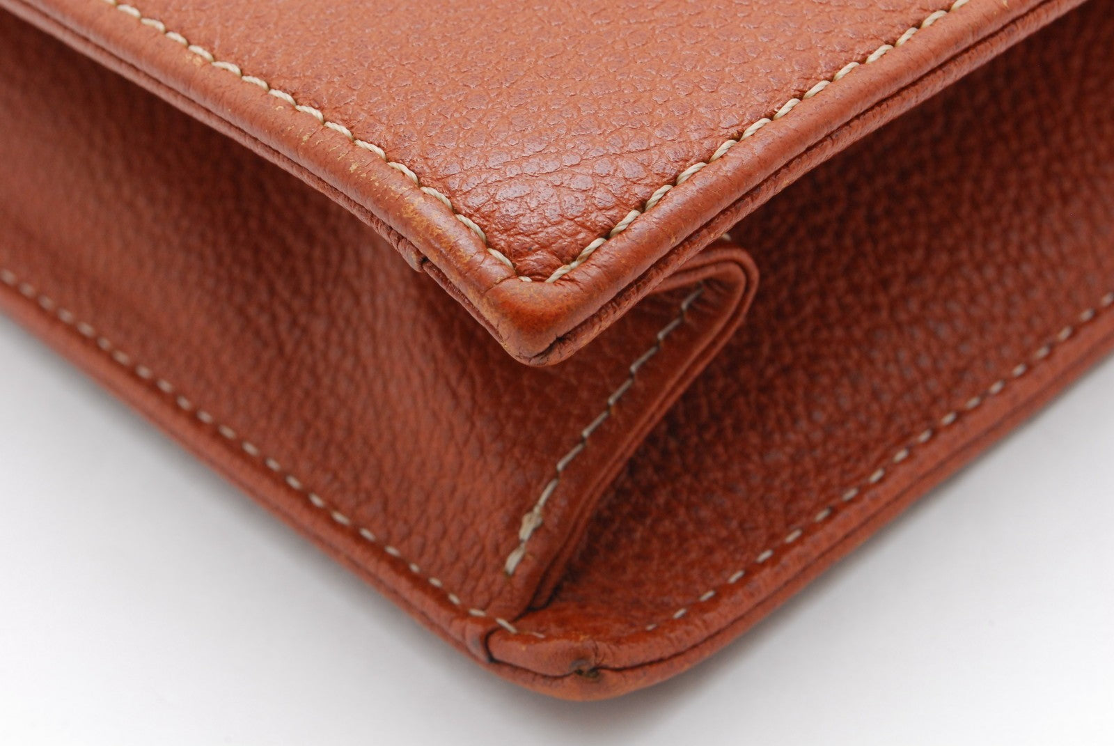 Saint Laurent Shoulder Tote Stitch Bag - Brown, Leather