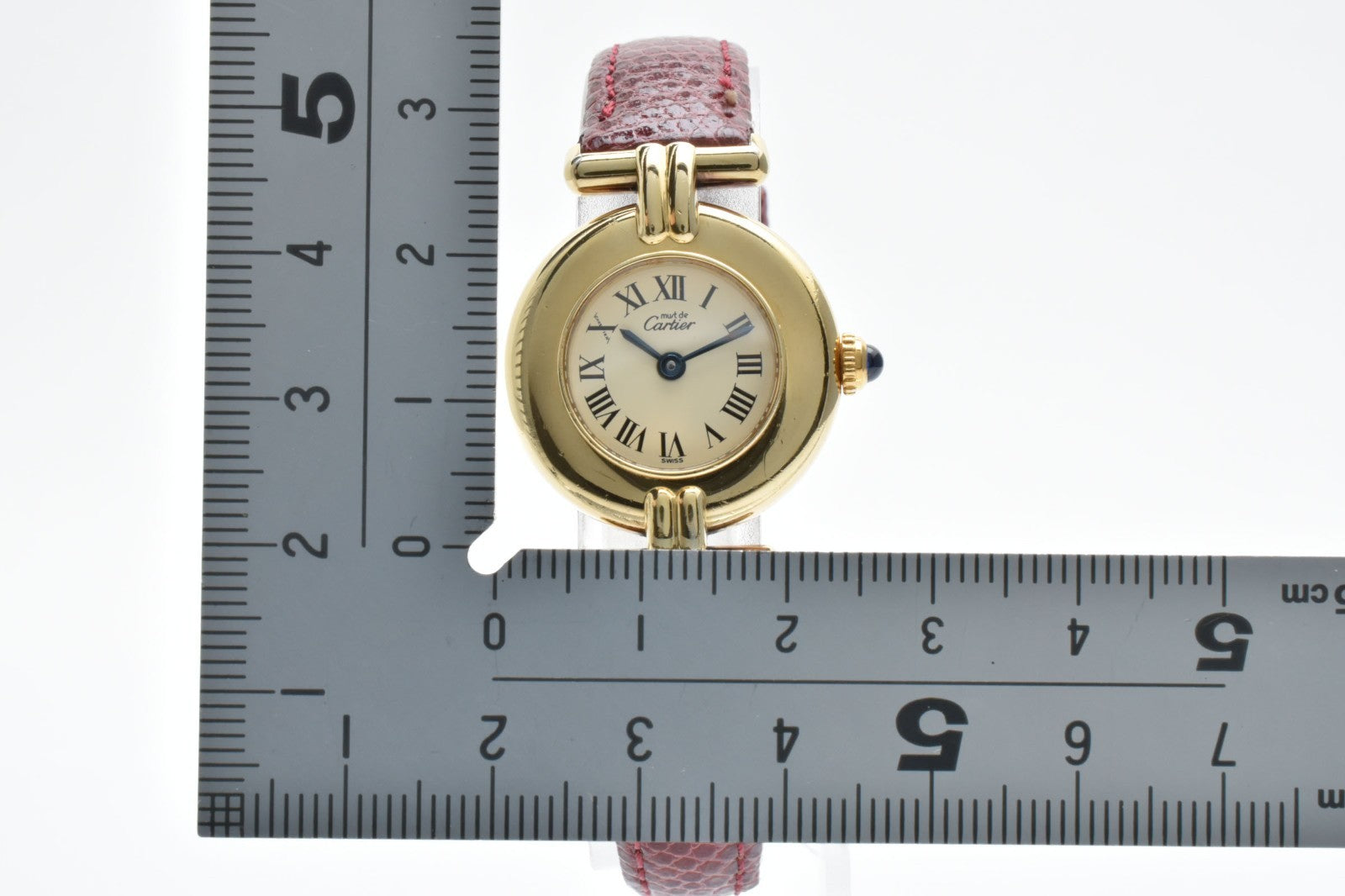 Cartier Colisee Wristwatch - Gold, Leather