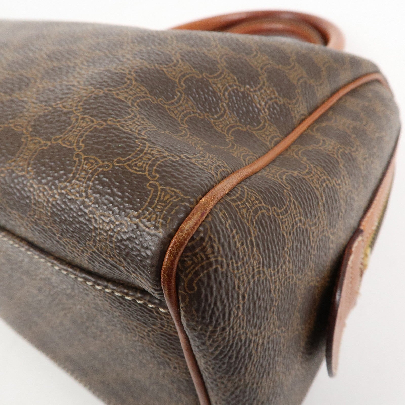 Celine Boston Bag - Brown, PVC