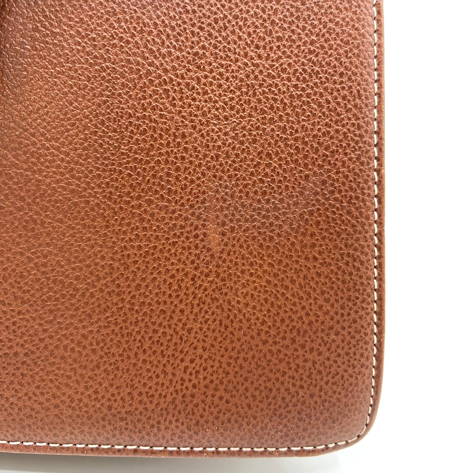 Yves Saint Laurent Shoulder Tote Stitch Bag - Brown, Leather
