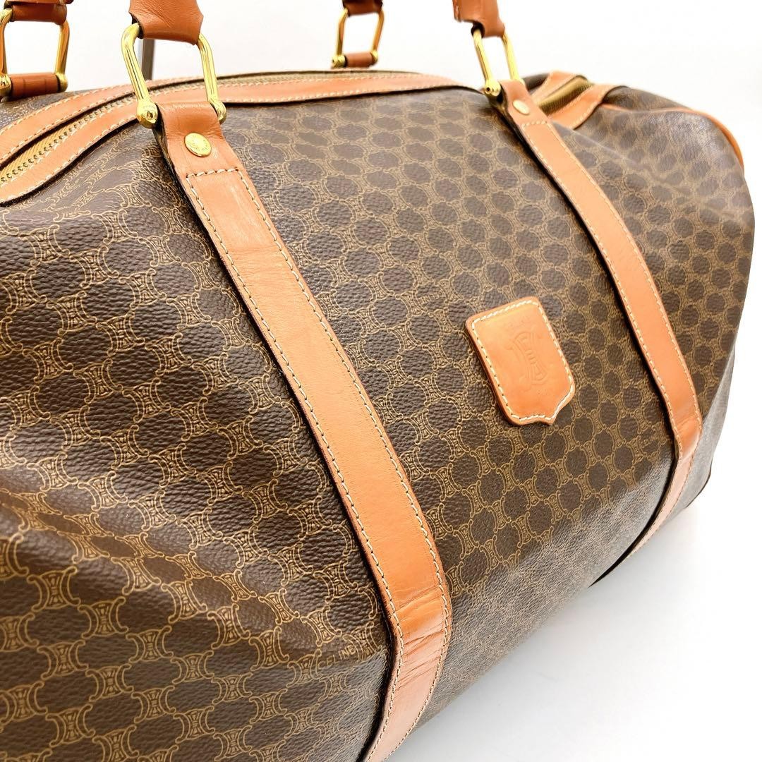 Celine Boston Bag - Brown, PVC Leather