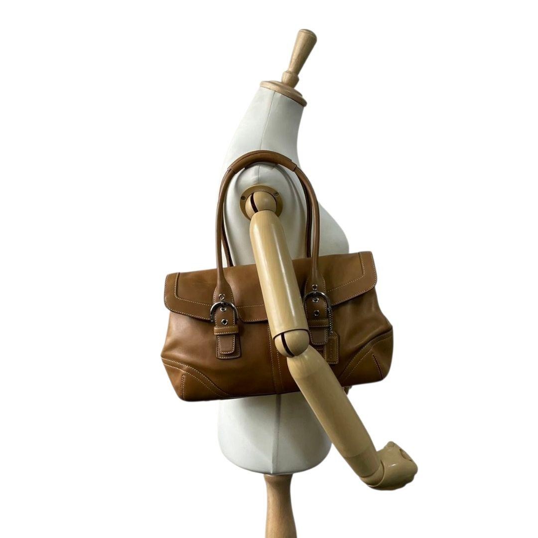 Coach 9636 Handbag - Brown, Leather