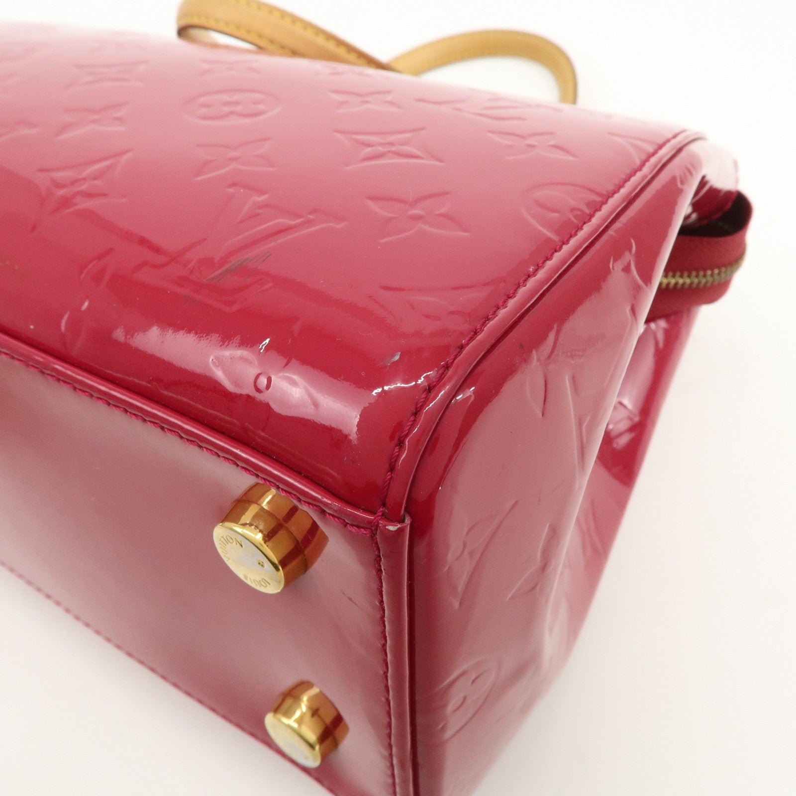 Louis Vuitton Vernis Brea MM 2Way Bag - Rose Indien, Vernis Leather