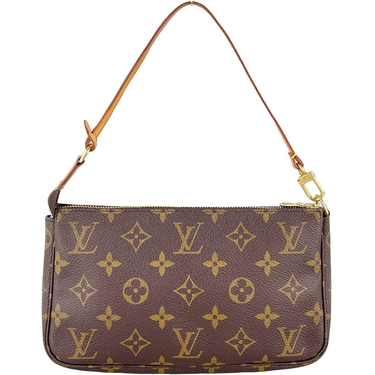 Louis Vuitton Pochette Accessoires Handbag - Brown, Leather