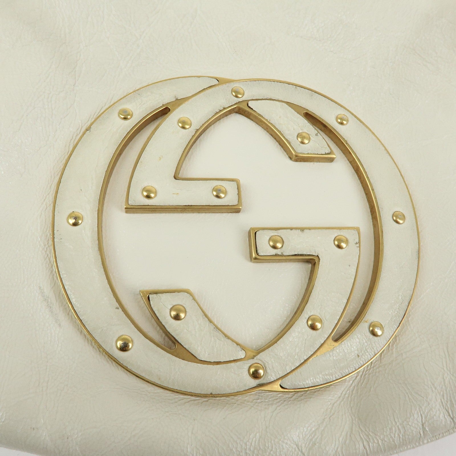 Gucci Hand Bag - Ivory, Leather