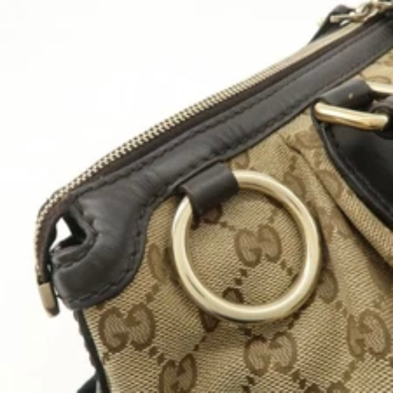 GUCCI Sukey Canvas - Brown GG Canvas