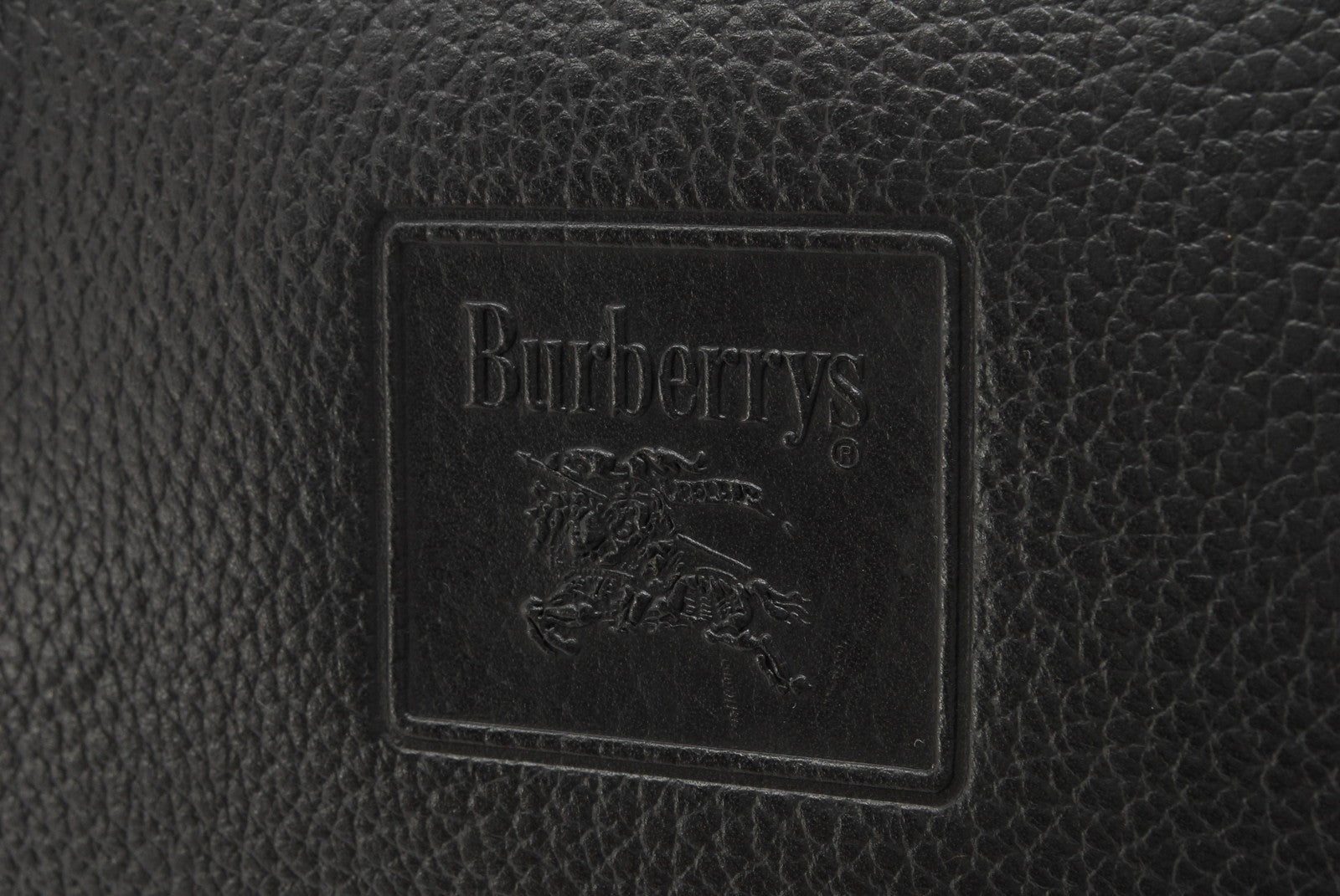 Burberry Nova Check Hand Boston Bag - Black, Leather