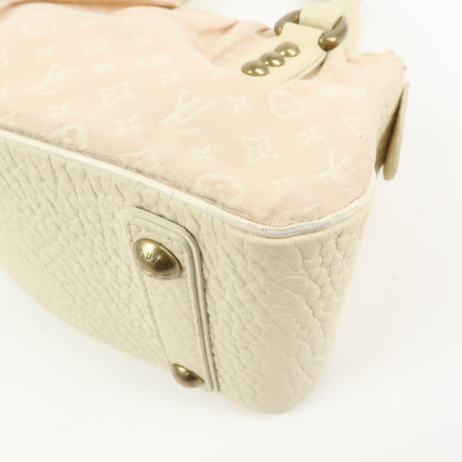Louis Vuitton Hand Bag - Rose, Monogram Mini Lin Canvas