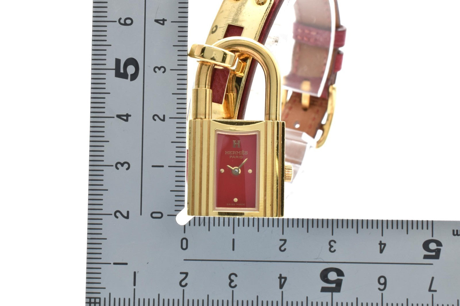 Hermès Kelly Wristwatch - Red, Leather