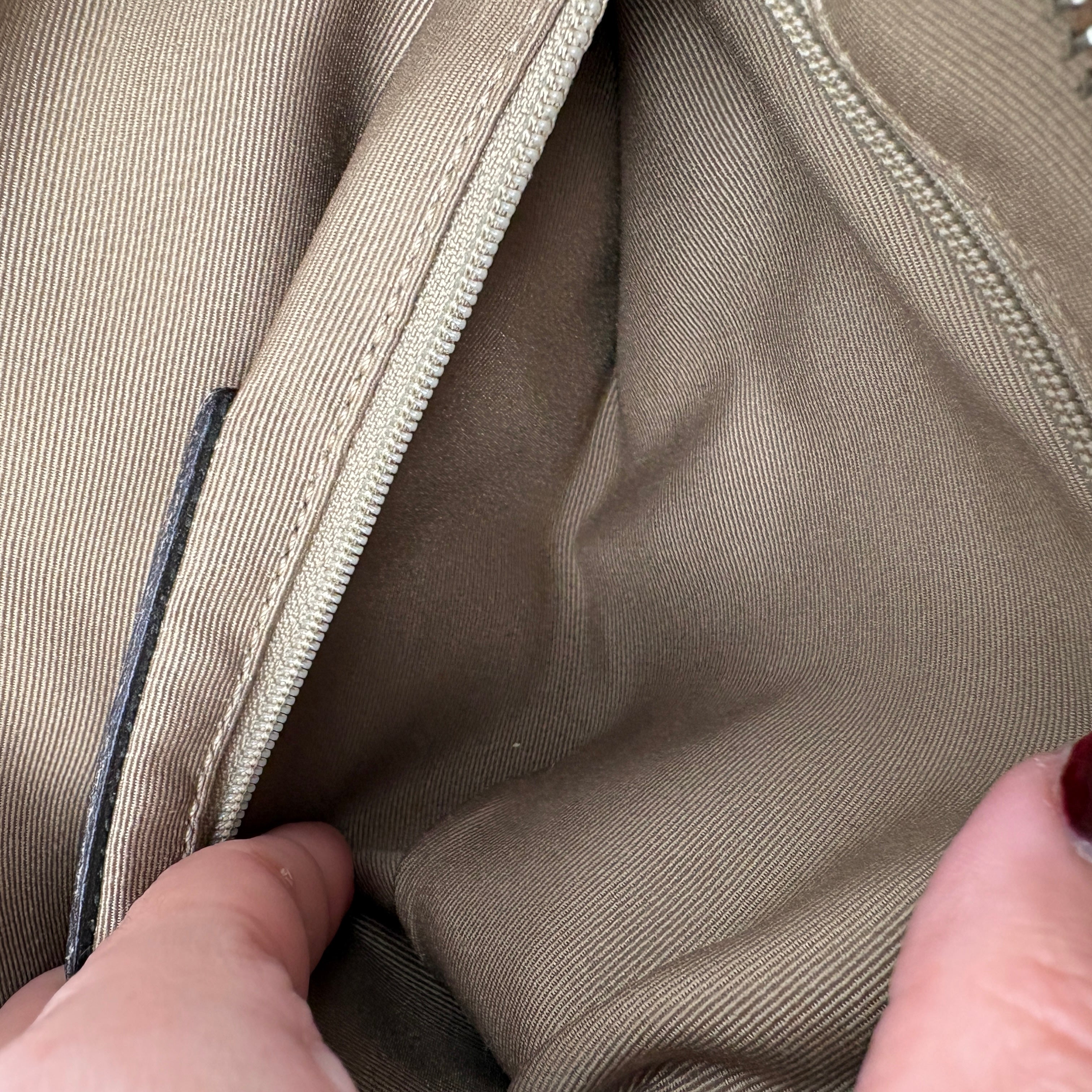 Coach signature shoulder bag