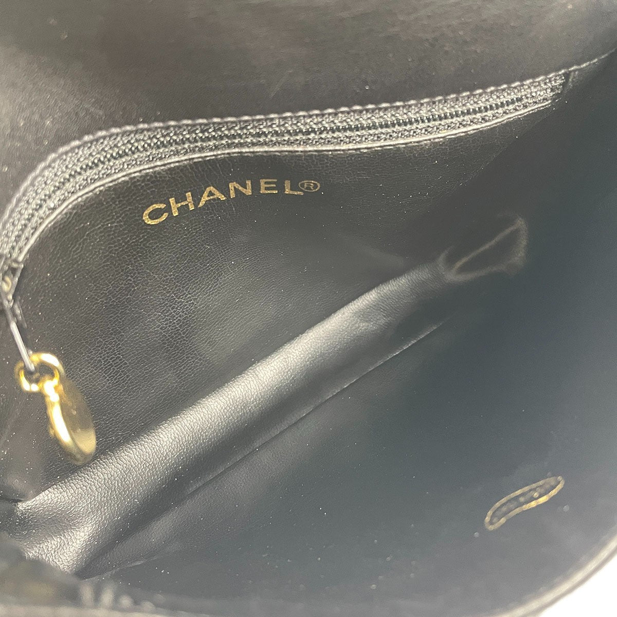 CHANEL Matelasse Waist Bag - Black, Lambskin Leather