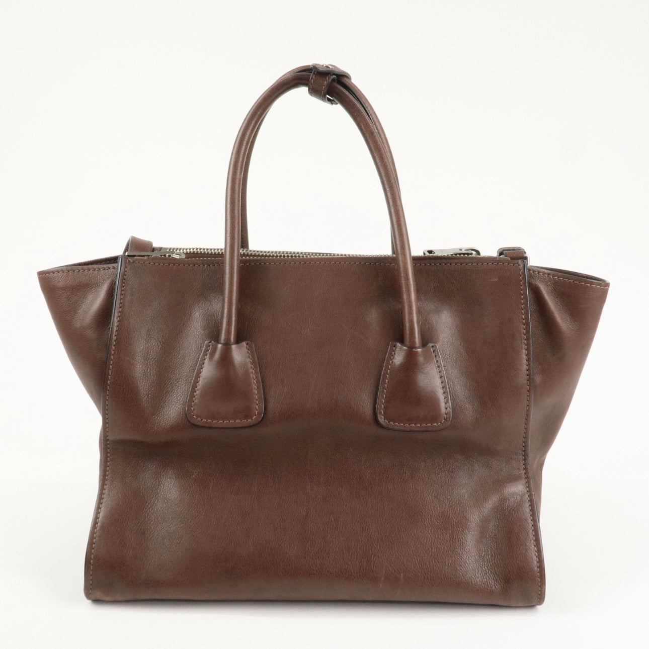 Prada 2 way brown