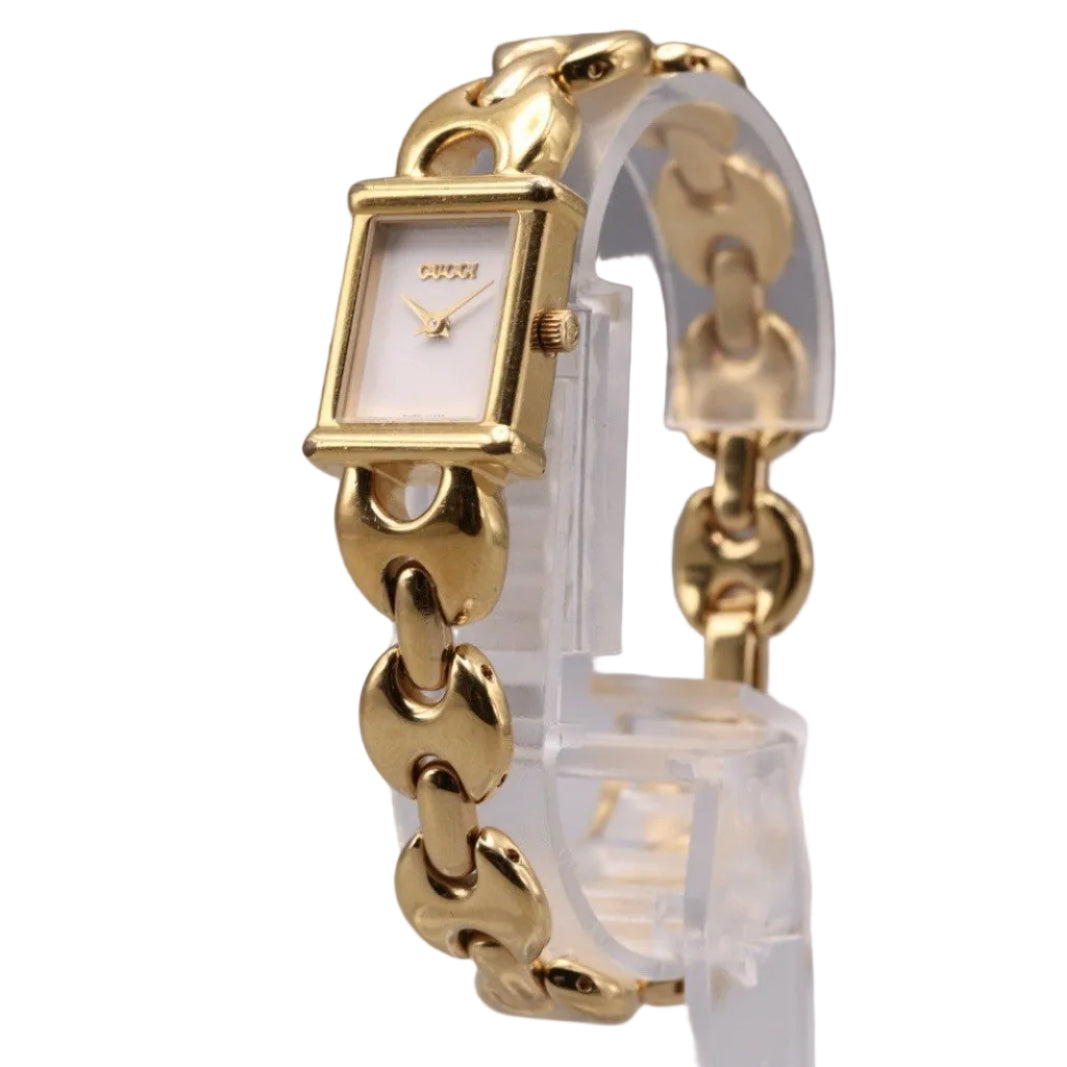 Gucci 1800L Watch - Gold, Stainless Steel