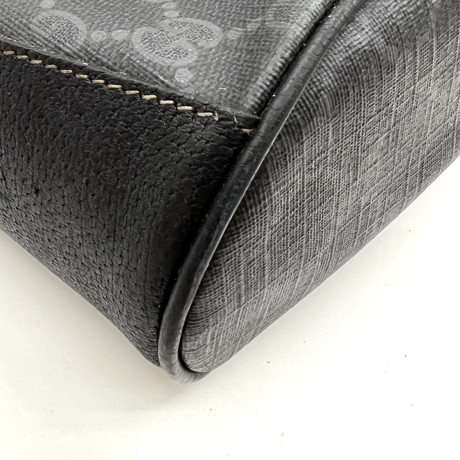 Gucci Sherry Line GG Shoulder Bag - Black, Leather