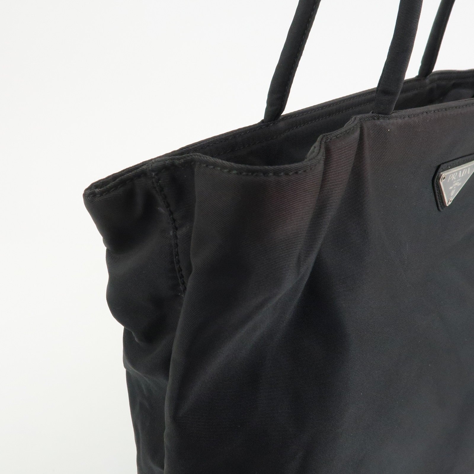 Prada Hand Bag - Black, Nylon