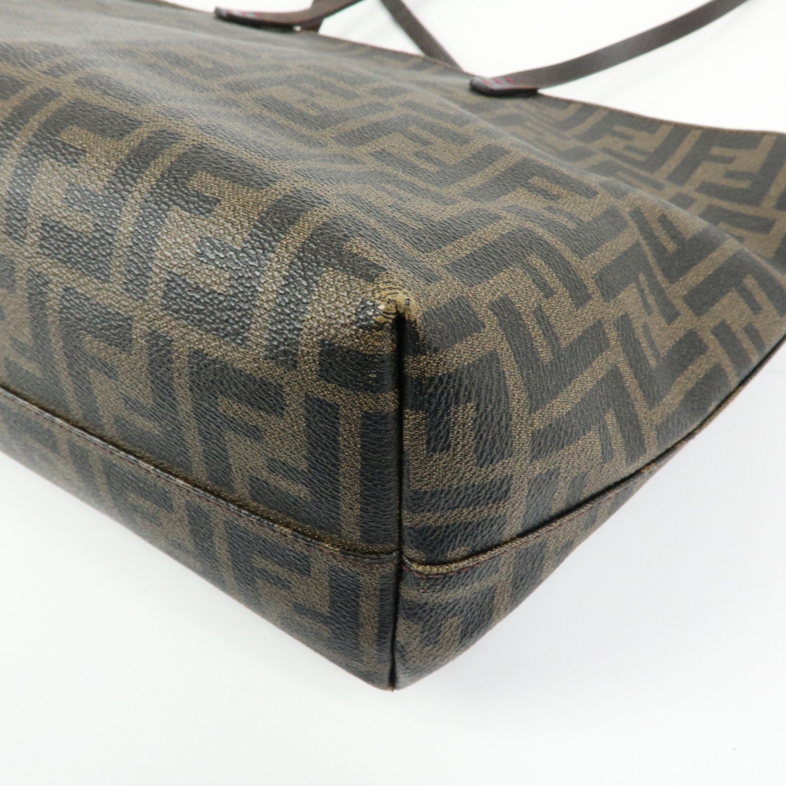 Fendi Tote Bag - Brown, Black, PVC