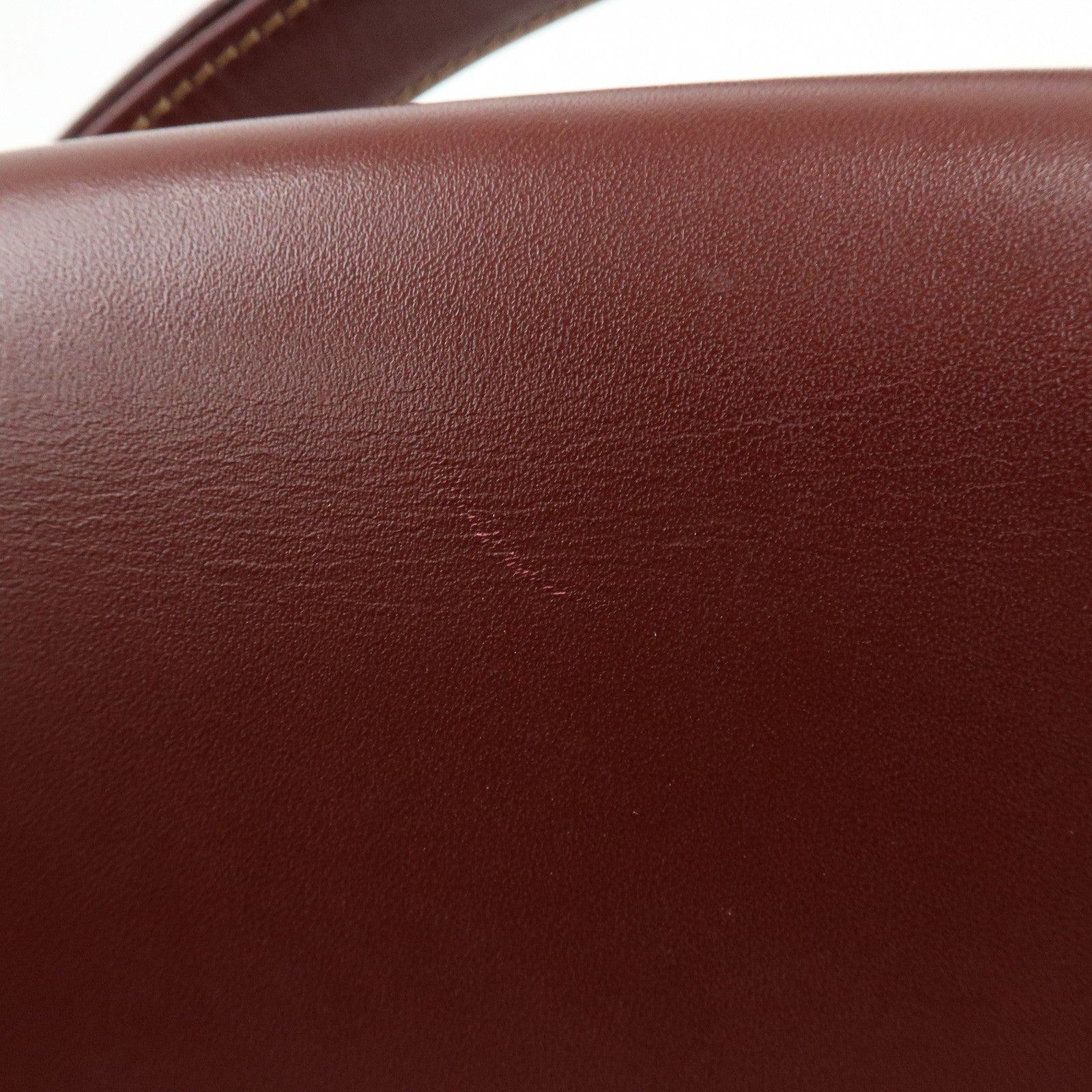 Cartier Must de Cartier Shoulder Bag - Bordeaux, Leather