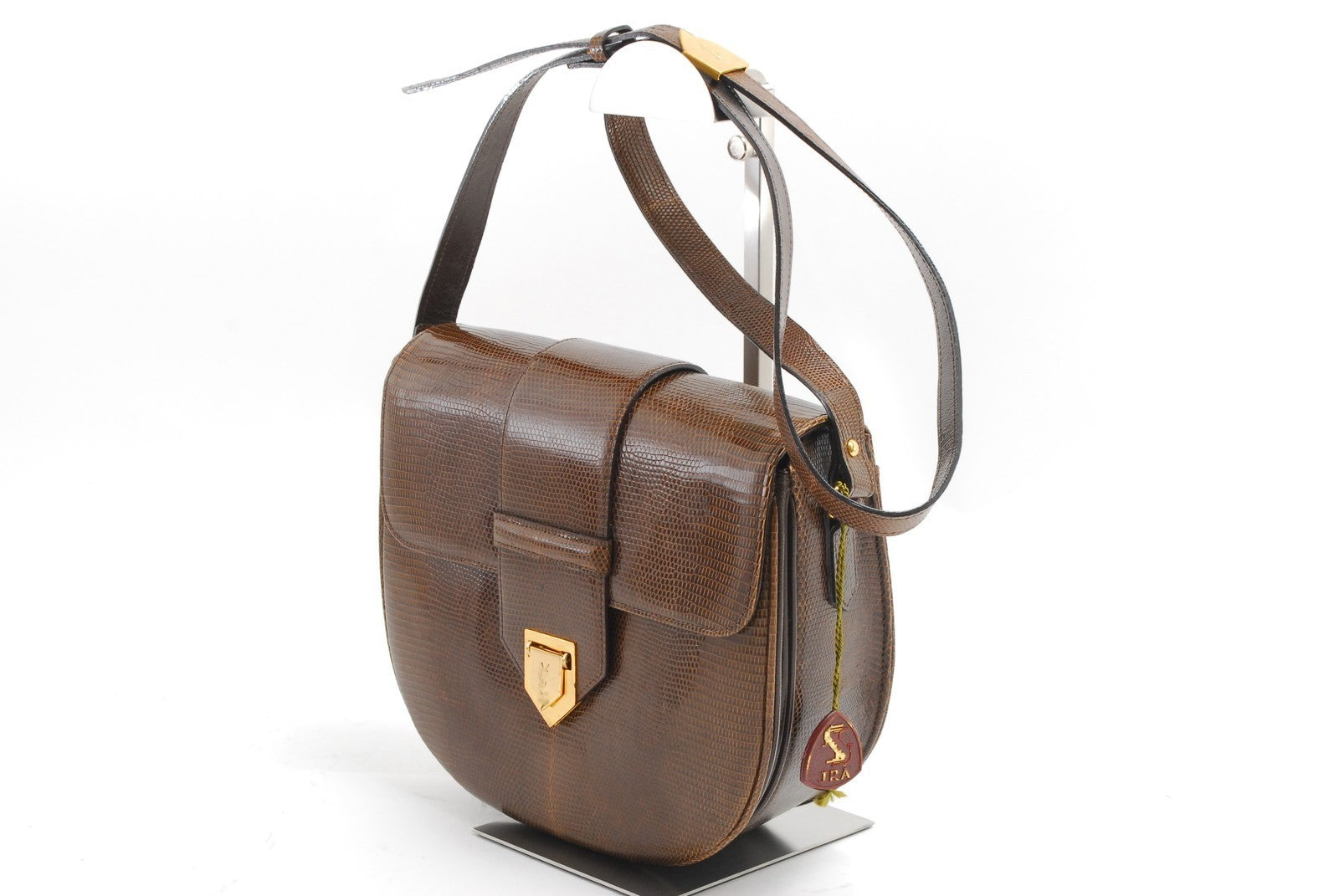 Saint Laurent Yves Vintage Shoulder Bag - Brown, Leather
