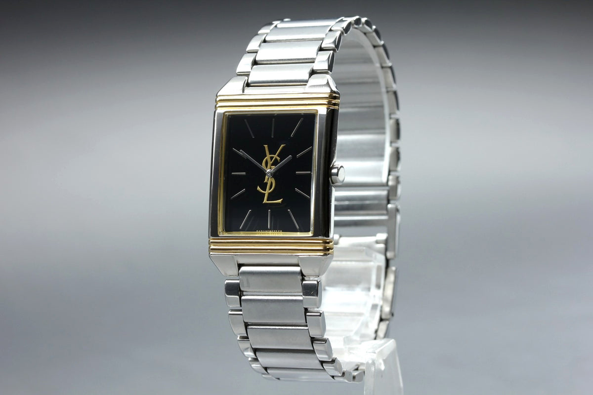 Yves Saint Laurent 5421-H04724 Wristwatch - Black, Stainless Steel
