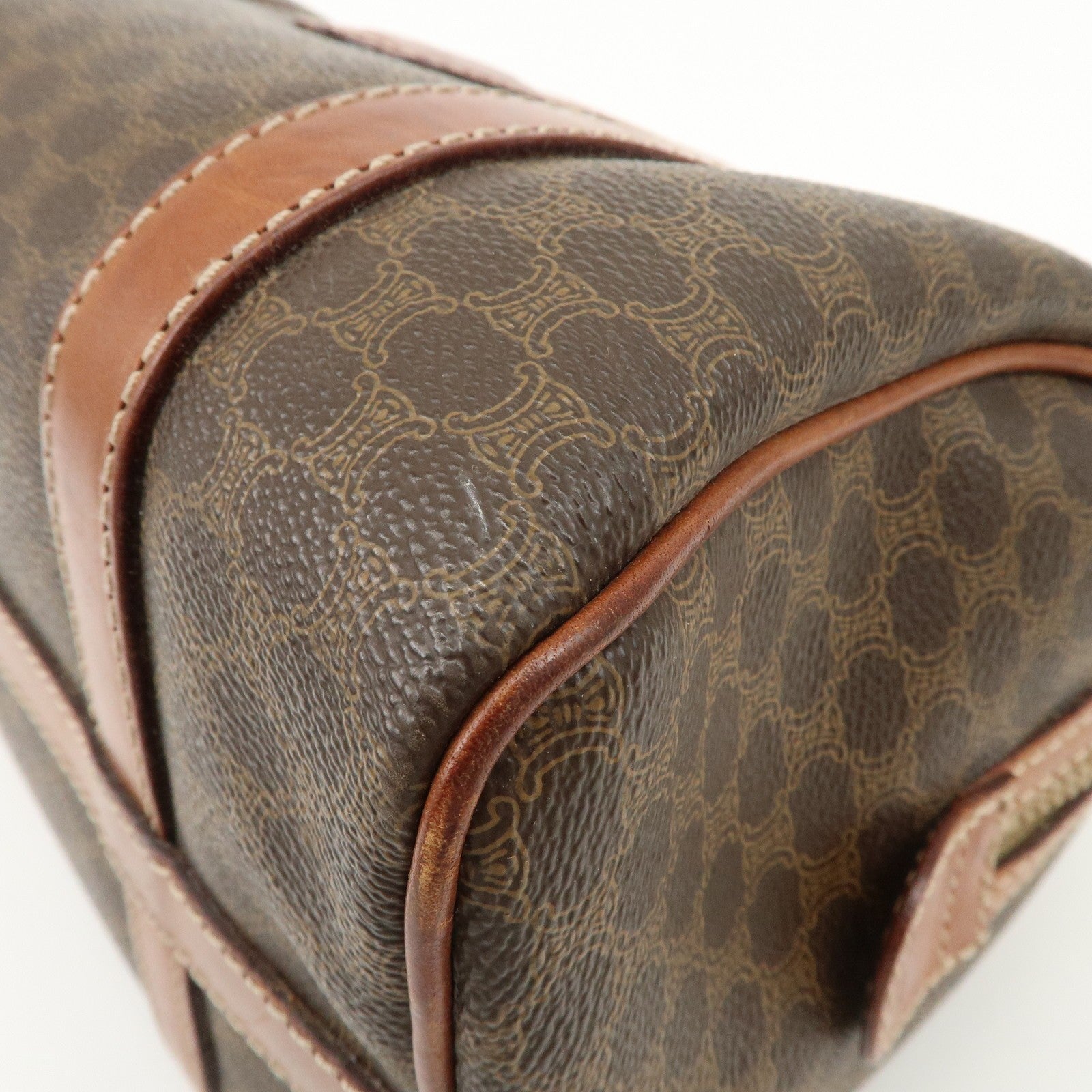 Celine Boston Bag - Brown, PVC