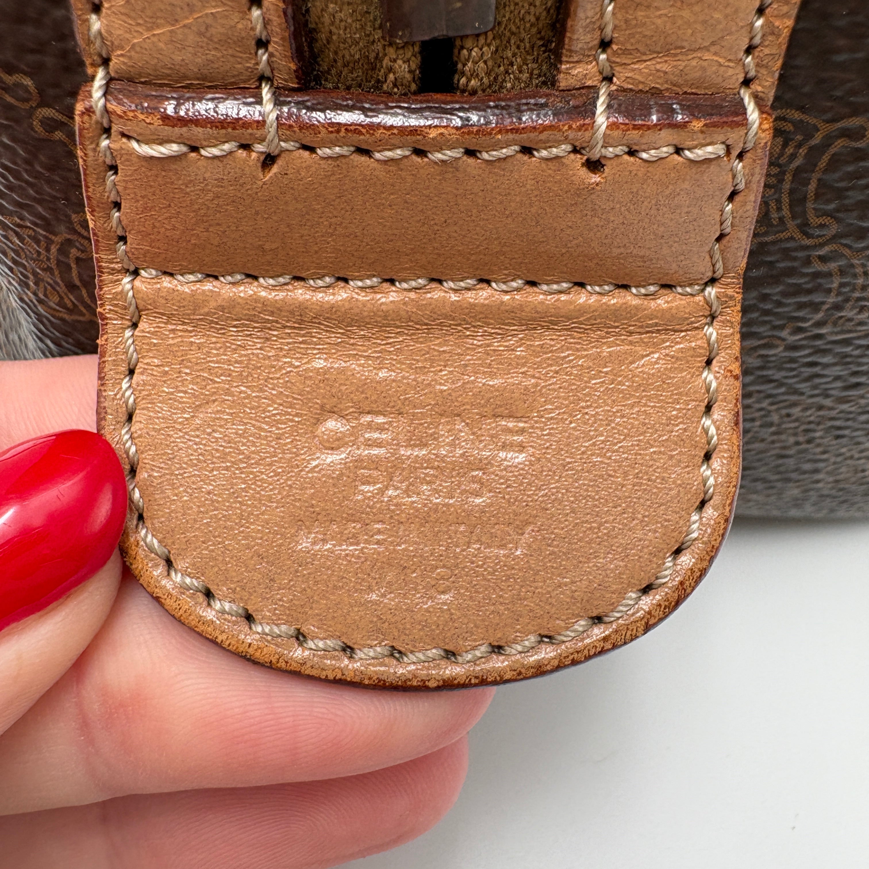 Celine Macadam Cross Body Bag