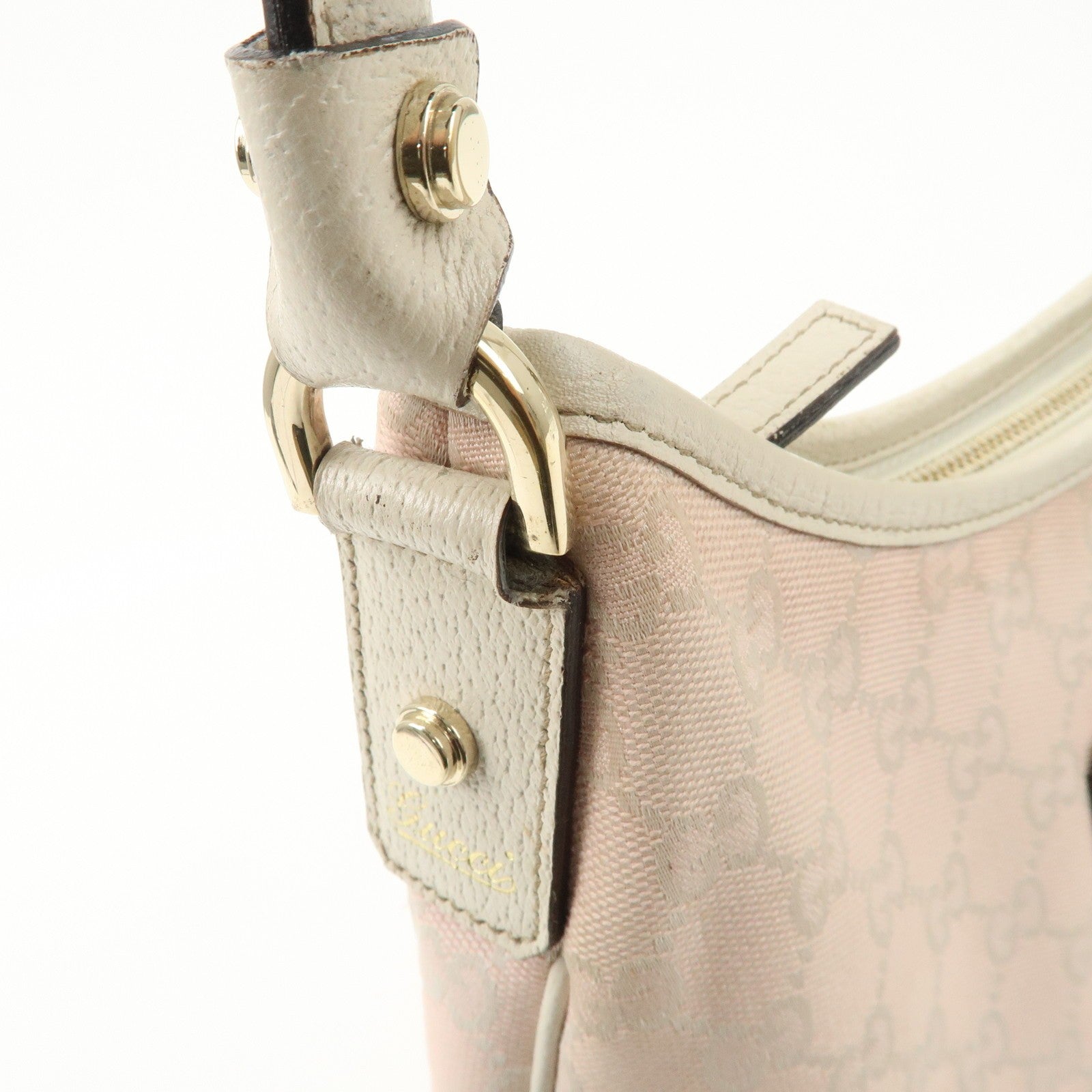 Gucci Shoulder Bag - Pink, Ivory, Canvas