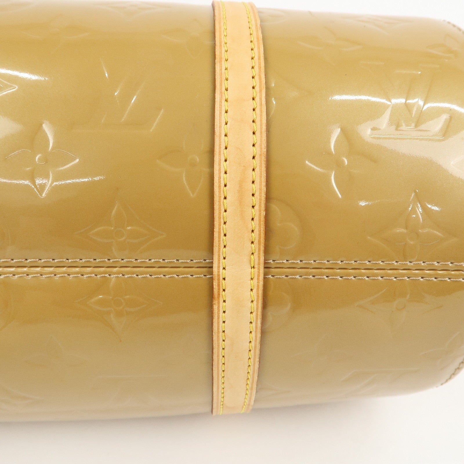 Louis Vuitton Monogram Vernis Bedford Handbag - Beige, Vernis Leather