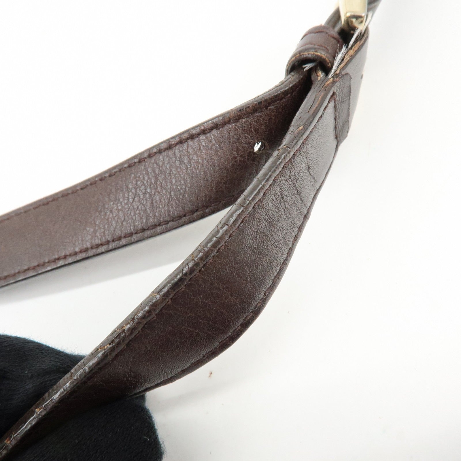 Gucci Abbey Shoulder Bag - Brown, Leather