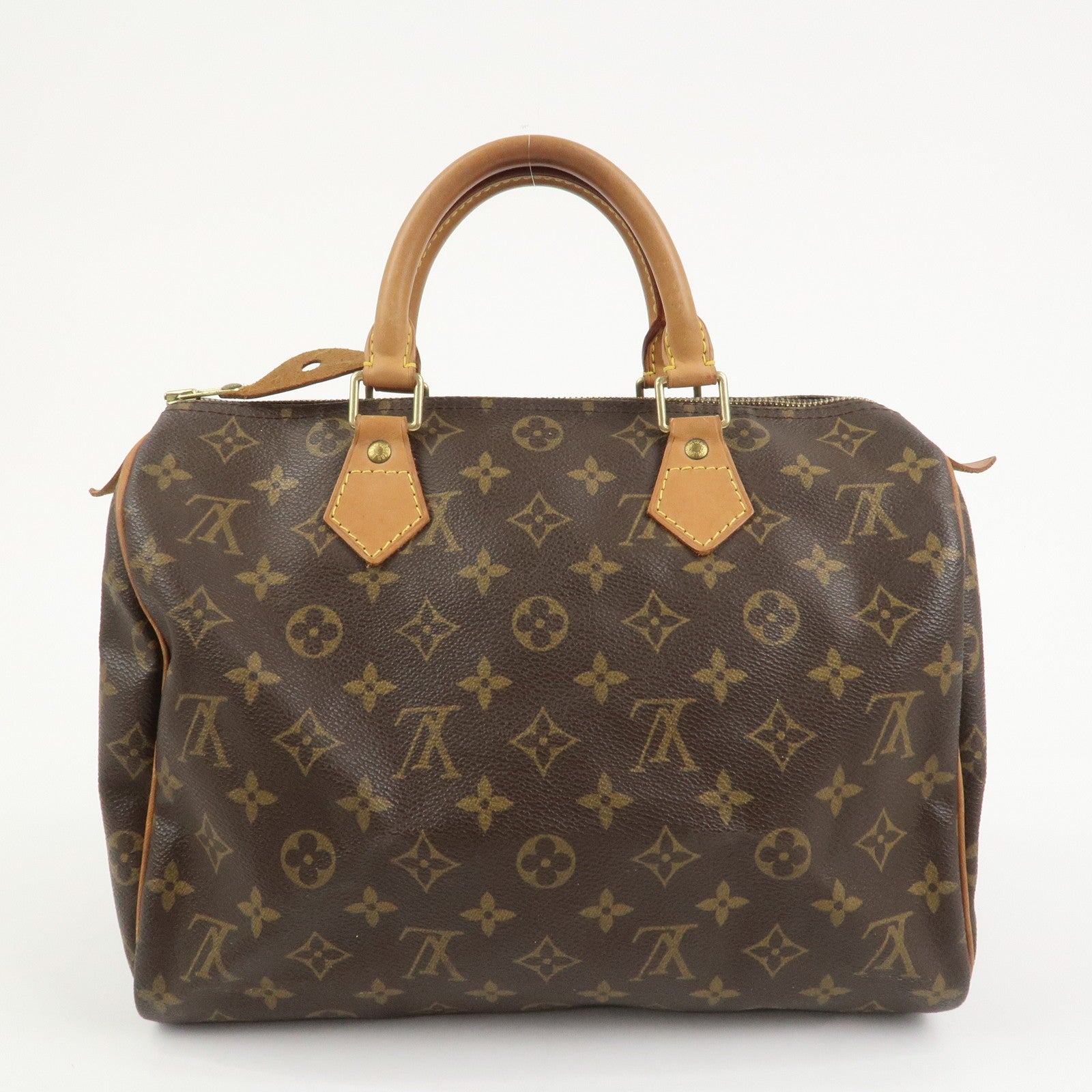 Louis Vuitton Monogram Speedy 30 Handbag - Brown, Monogram Canvas