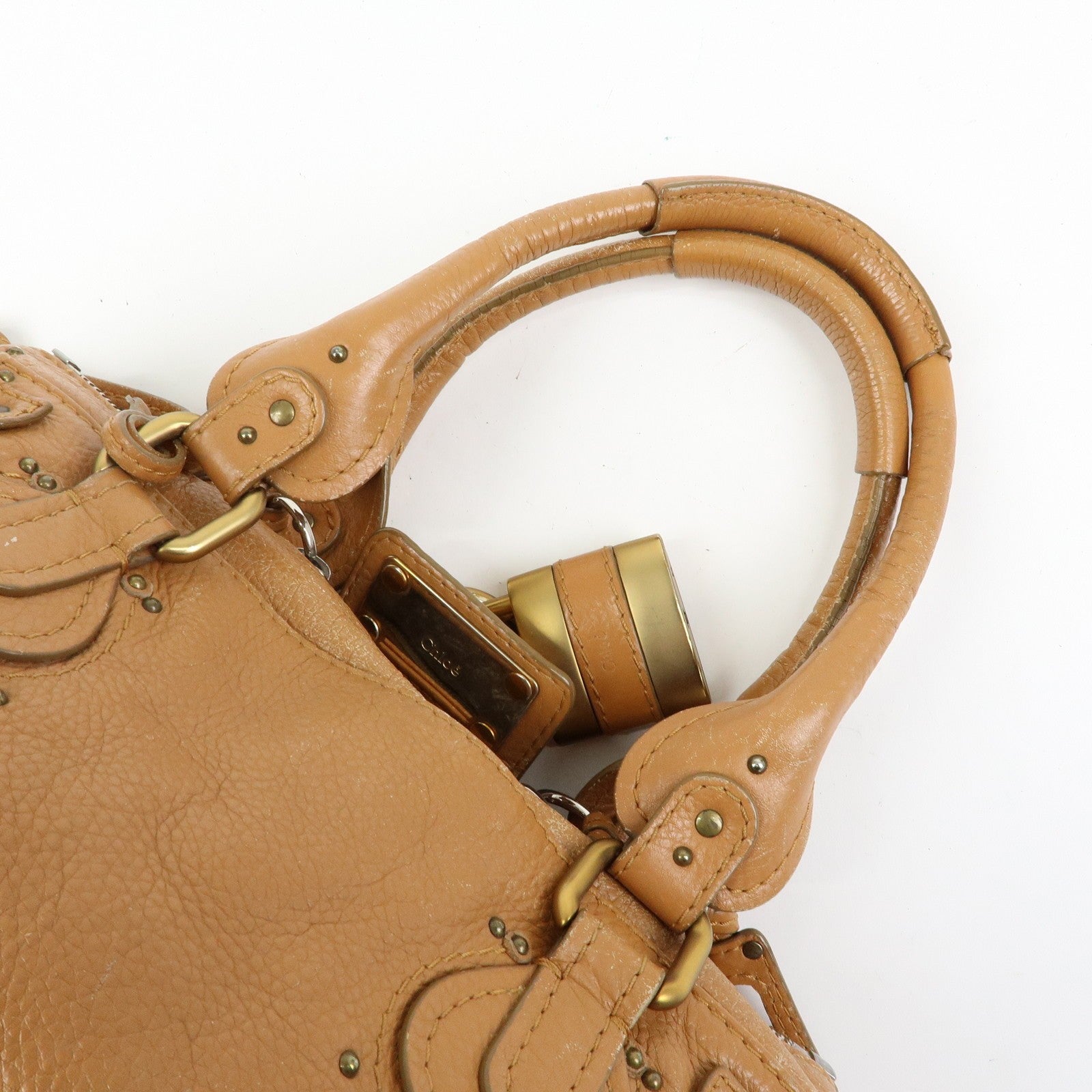 Chloe Paddington Medium Handbag - Brown, Leather