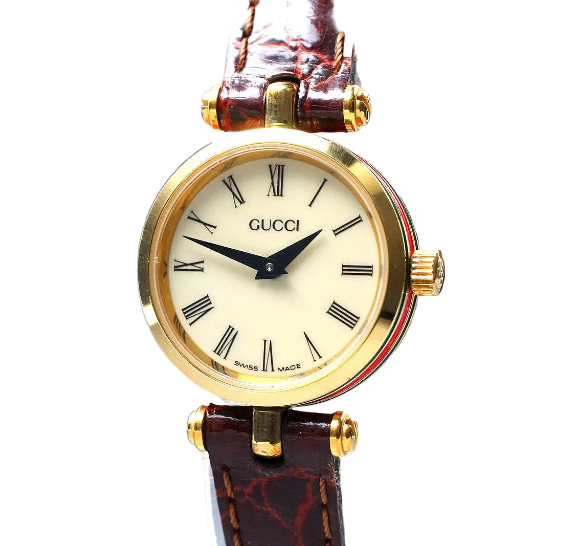 Gucci 2000L Wristwatch - Ivory, Leather