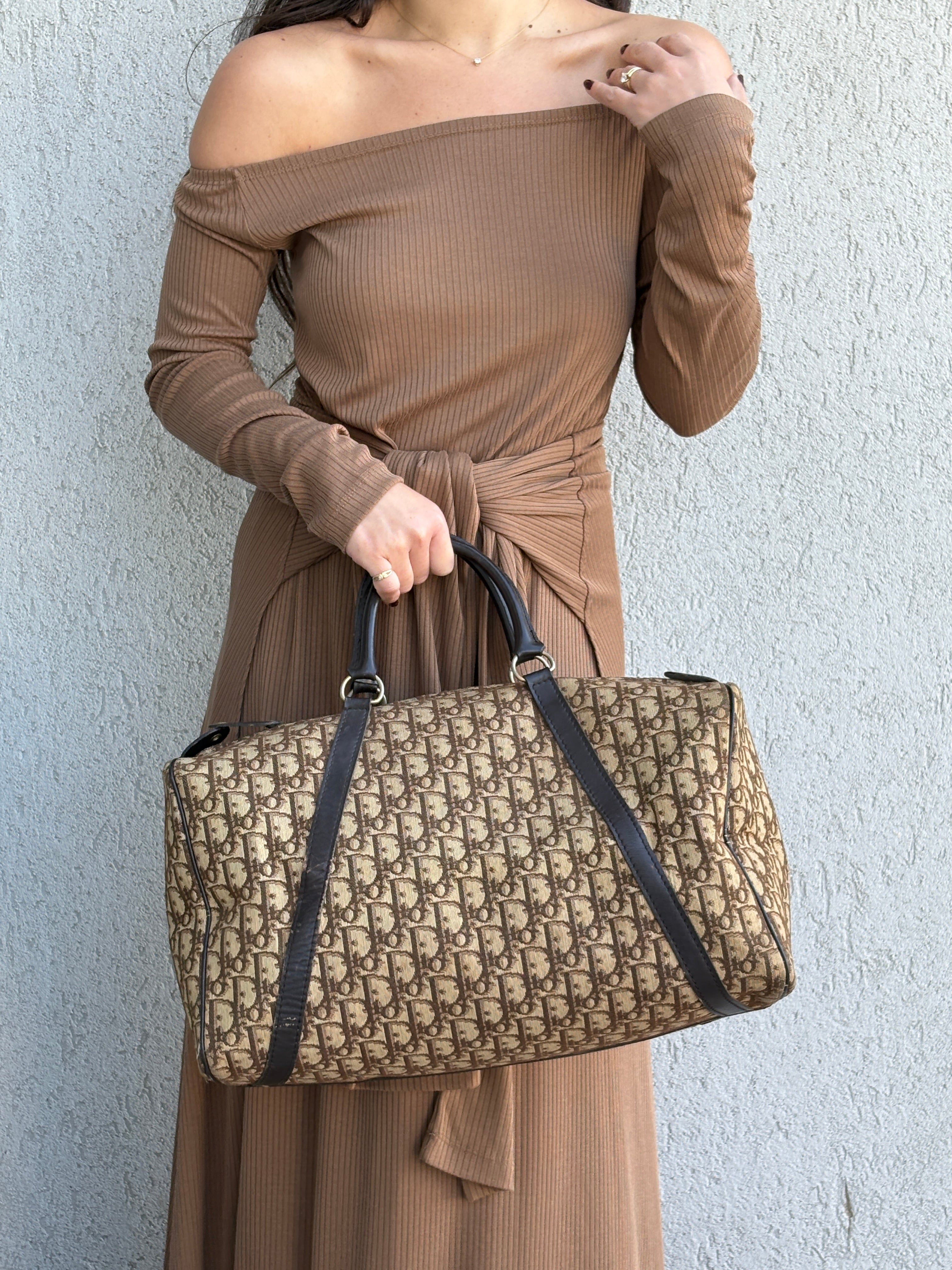 Christian Dior Trotter Boston Bag