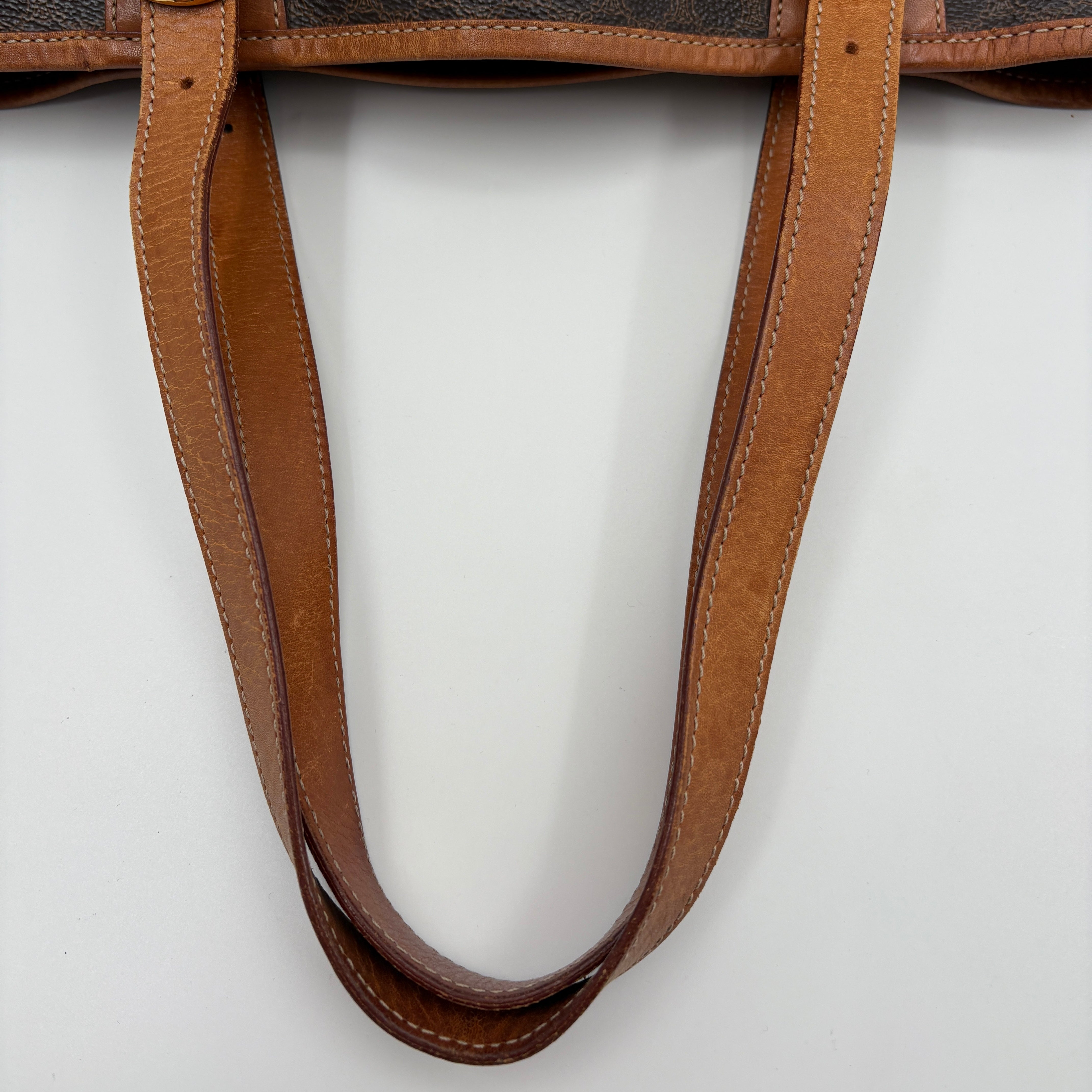 Bucket Tote Bag Macadam Pattern Triomphe